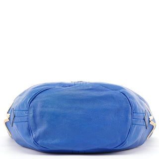 Chloé Royal Blue Lambskin Crossbody Bag