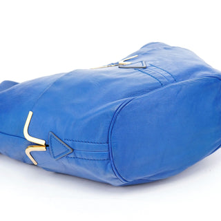 Chloé Royal Blue Lambskin Crossbody Bag