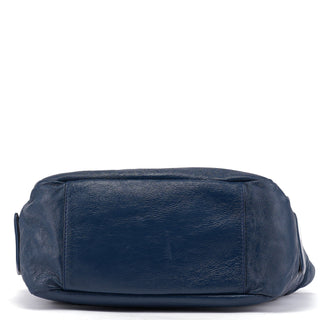 Chloé Royal Blue Leather Neo Paddington Tote Bag