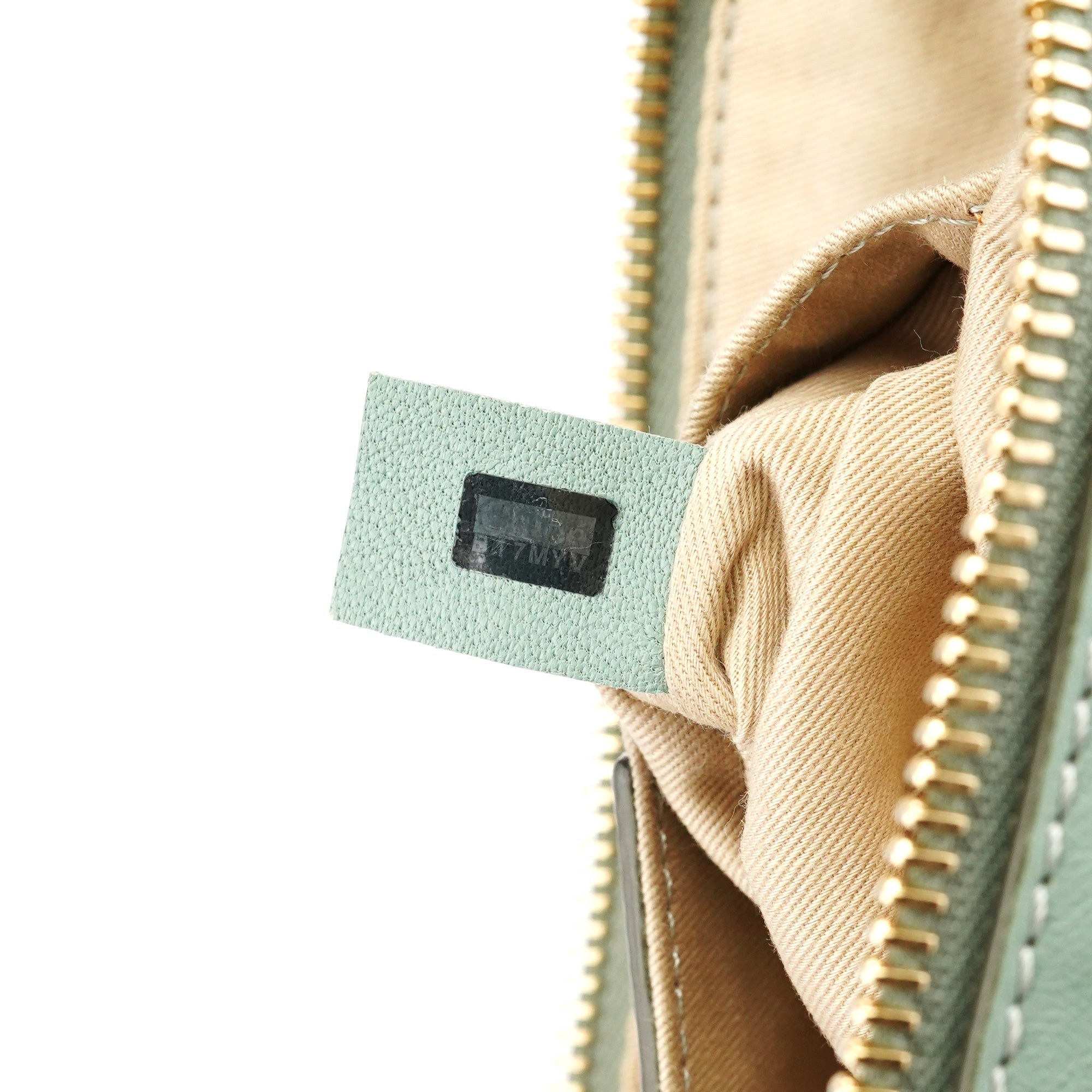 Chloe Sage Green Leather Marcie 2-Way Bag