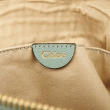 Chloe Sage Green Leather Marcie 2-Way Bag
