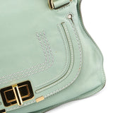 Chloe Sage Green Leather Marcie 2-Way Bag