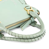 Chloe Sage Green Leather Marcie 2-Way Bag