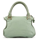 Chloe Sage Green Leather Marcie 2-Way Bag