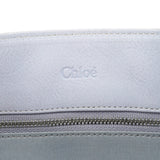 Chloé Knot Bag aus schieferblauem Leder