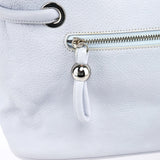 Chloé Knot Bag aus schieferblauem Leder