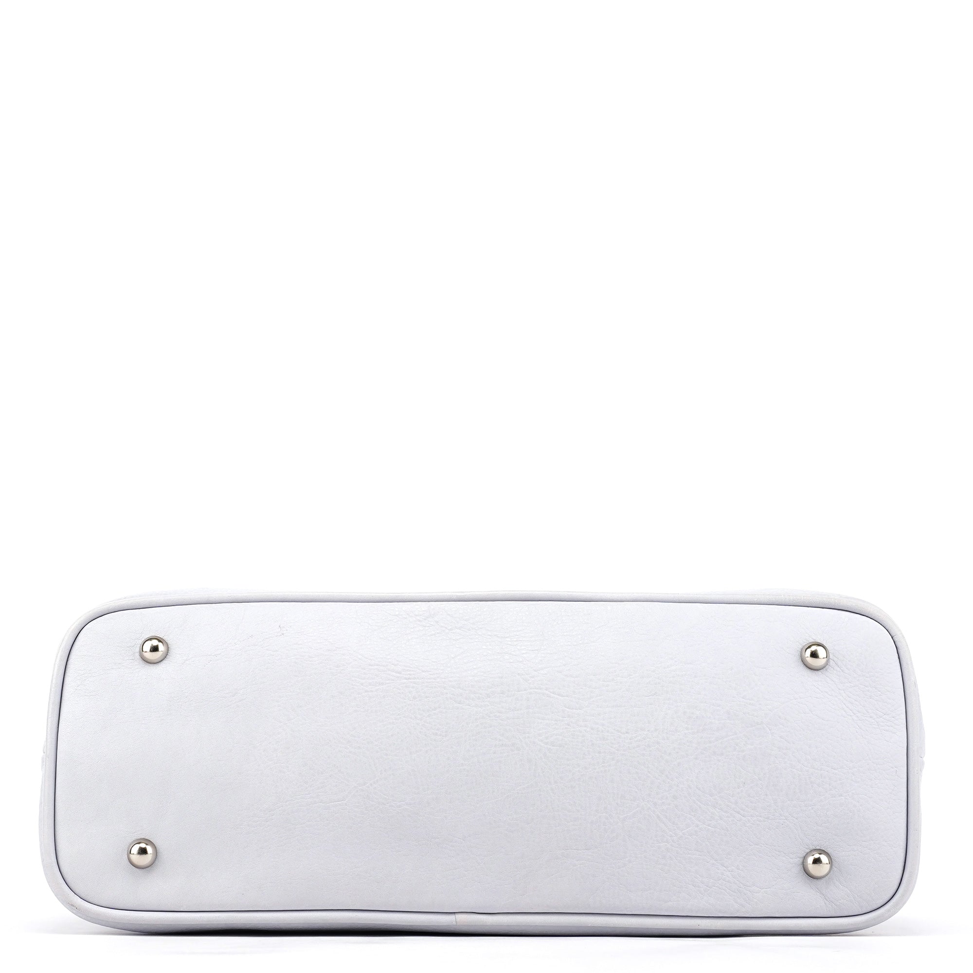 Chloé Knot Bag aus schieferblauem Leder