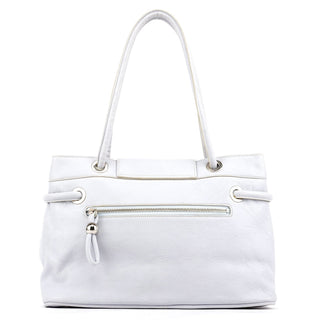 Chloe Slate Blue Leather Knot Bag
