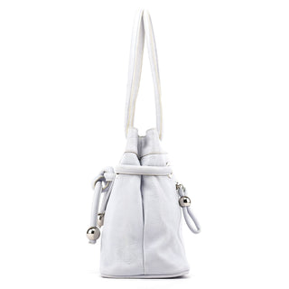 Chloe Slate Blue Leather Knot Bag