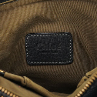 Chloe Small Black Leather Marcie 2-Way Bag