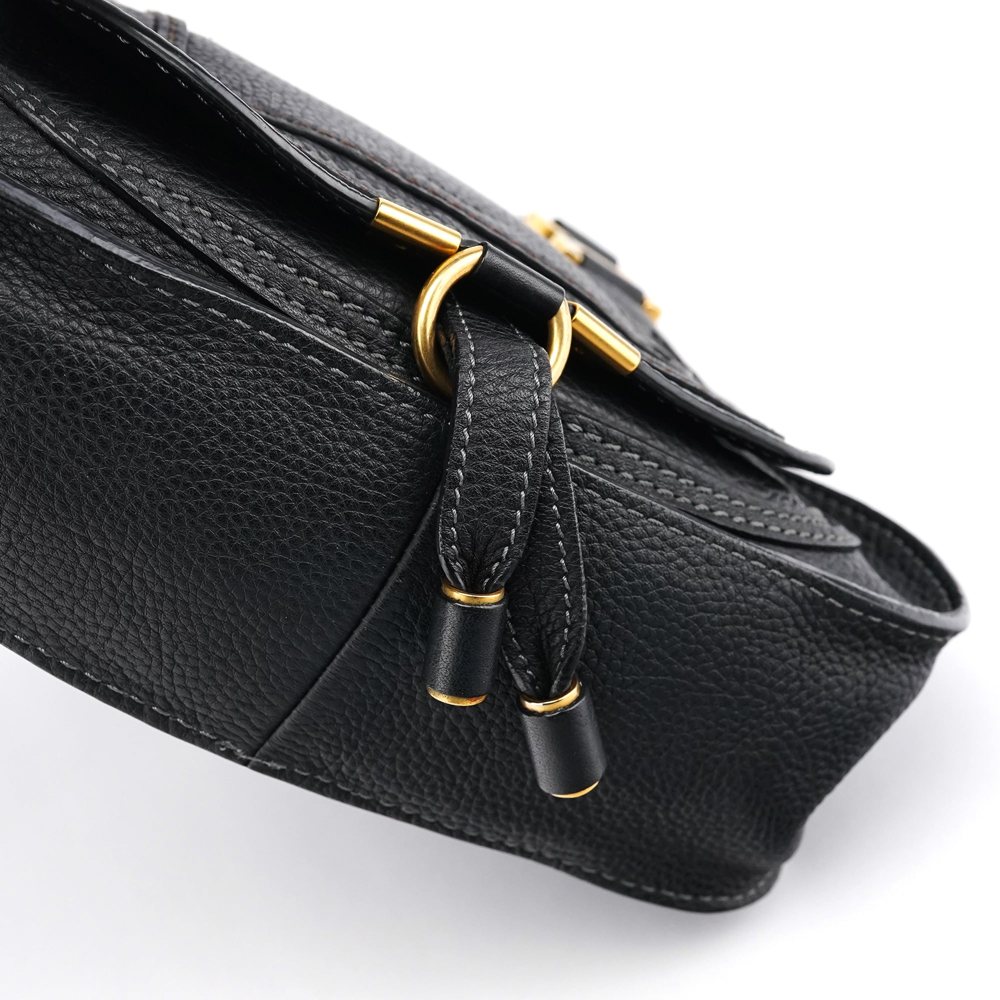 Chloé Borsa Marcie piccola in pelle nera