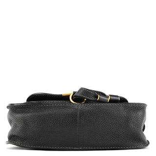 Chloe Small Black Leather Marcie 2-Way Bag