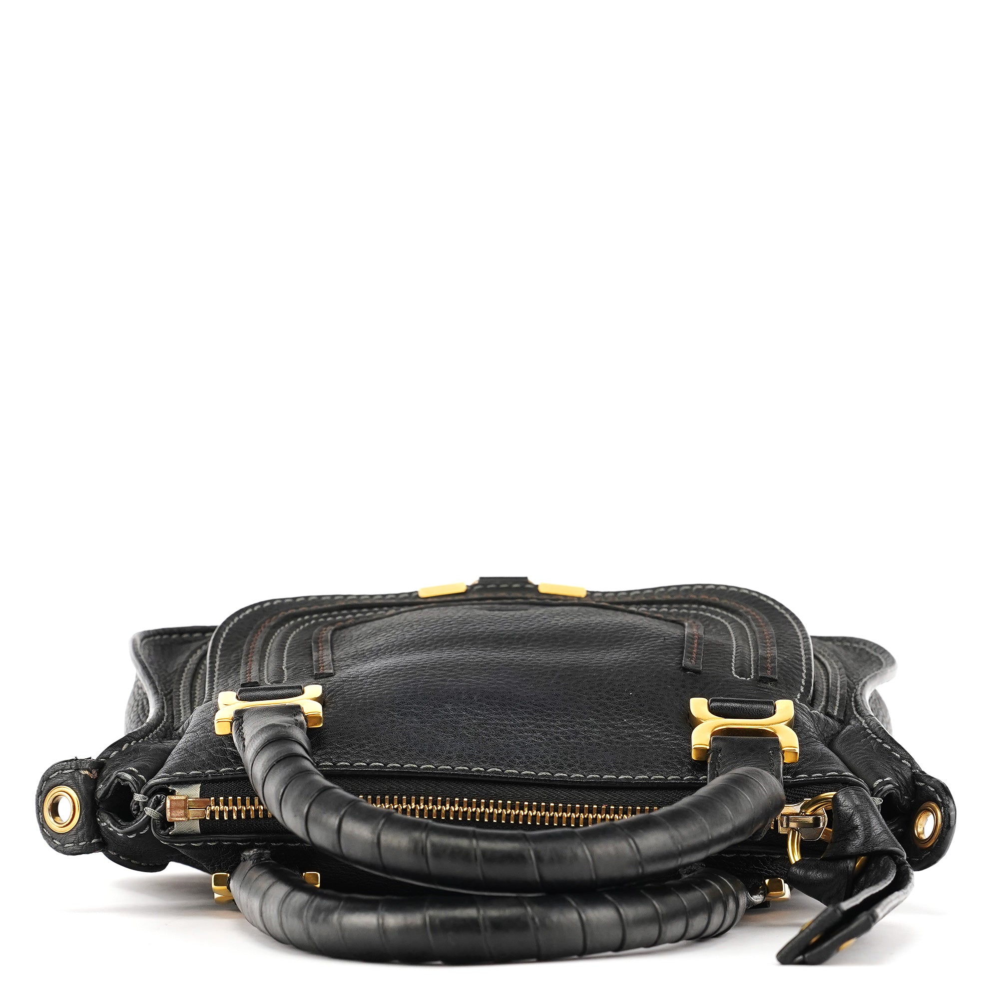 Chloé Borsa Marcie piccola in pelle nera