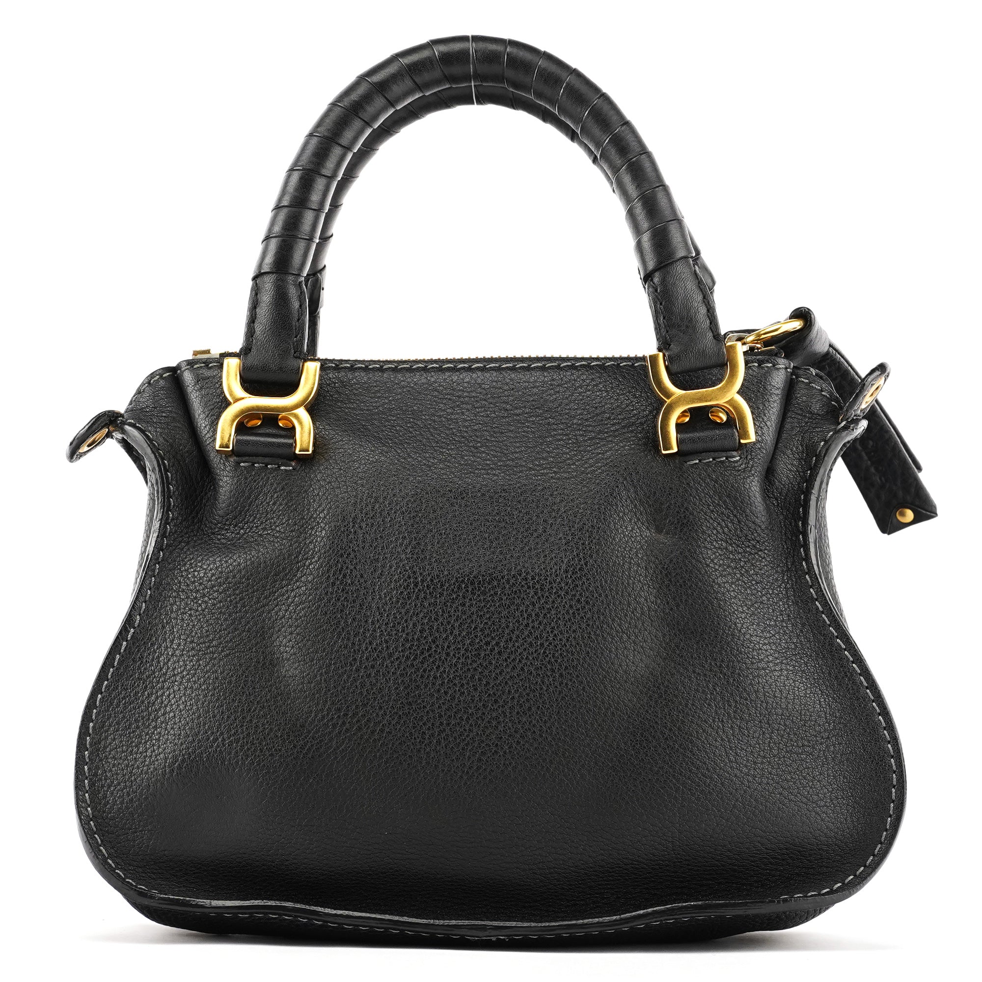 Chloé Borsa Marcie piccola in pelle nera