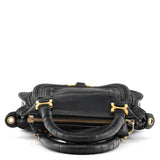 Chloé Small Black Leather Marcie 2-Way Bag
