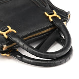 Chloé Small Black Leather Marcie 2-Way Bag