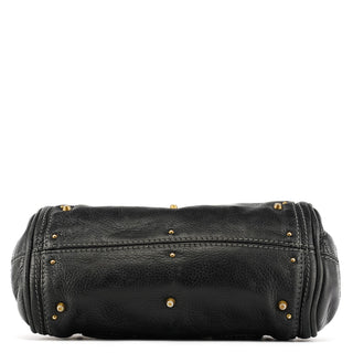 Chloé Small Black Leather Paddington Shoulder Bag