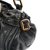 Chloé Small Black Leather Paddington Shoulder Bag