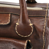 Chloé Small Brown Leather Edith Tote Bag