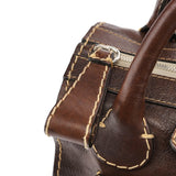 Chloé Small Brown Leather Edith Tote Bag