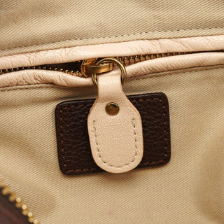 Chloe Small Brown Leather Paraty 2-Way Bag