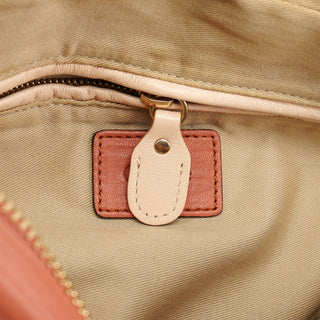 Chloe Soft Pink Leather Paraty 2-Way Bag