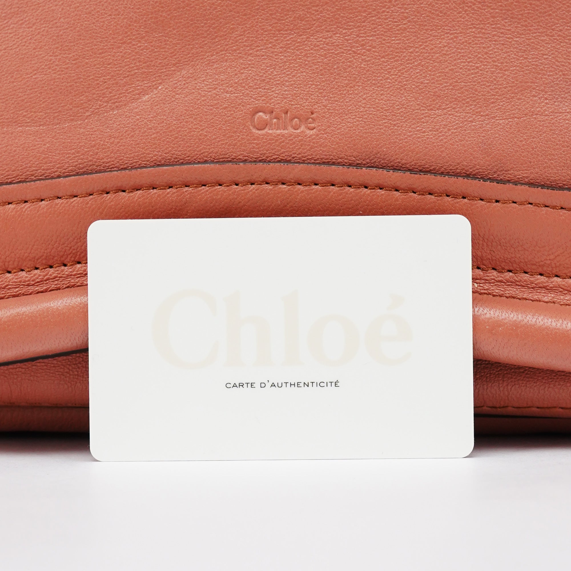 Chloé Borsa Paraty in pelle rosa tenue