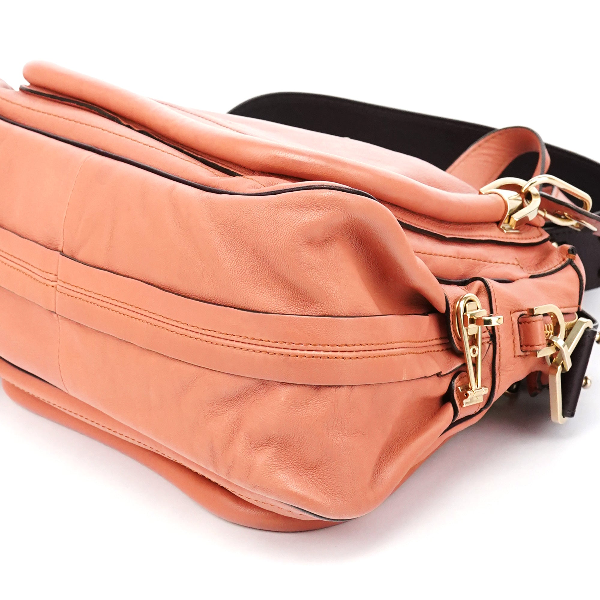 Chloé Borsa Paraty in pelle rosa tenue