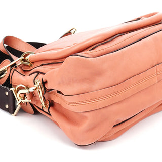 Chloe Soft Pink Leather Paraty 2-Way Bag
