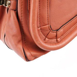 Chloe Soft Pink Leather Paraty 2-Way Bag