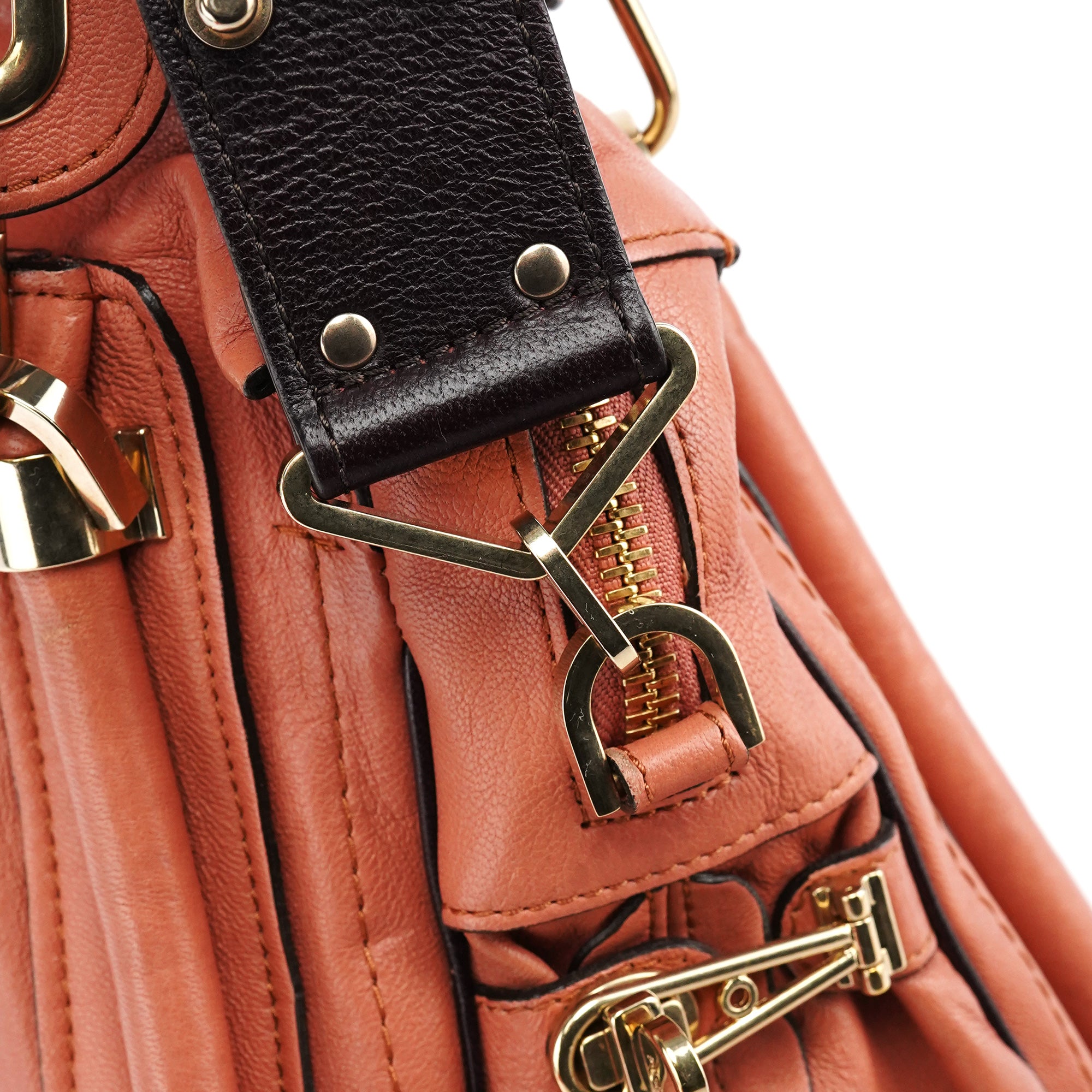 Chloé Borsa Paraty in pelle rosa tenue