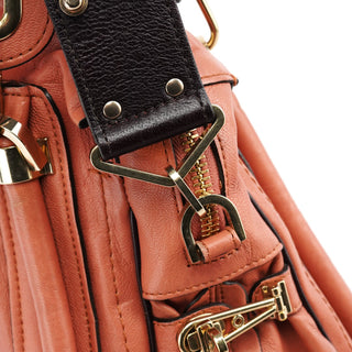 Chloe Soft Pink Leather Paraty 2-Way Bag