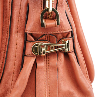 Chloe Soft Pink Leather Paraty 2-Way Bag