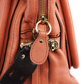 Chloe Soft Pink Leather Paraty 2-Way Bag