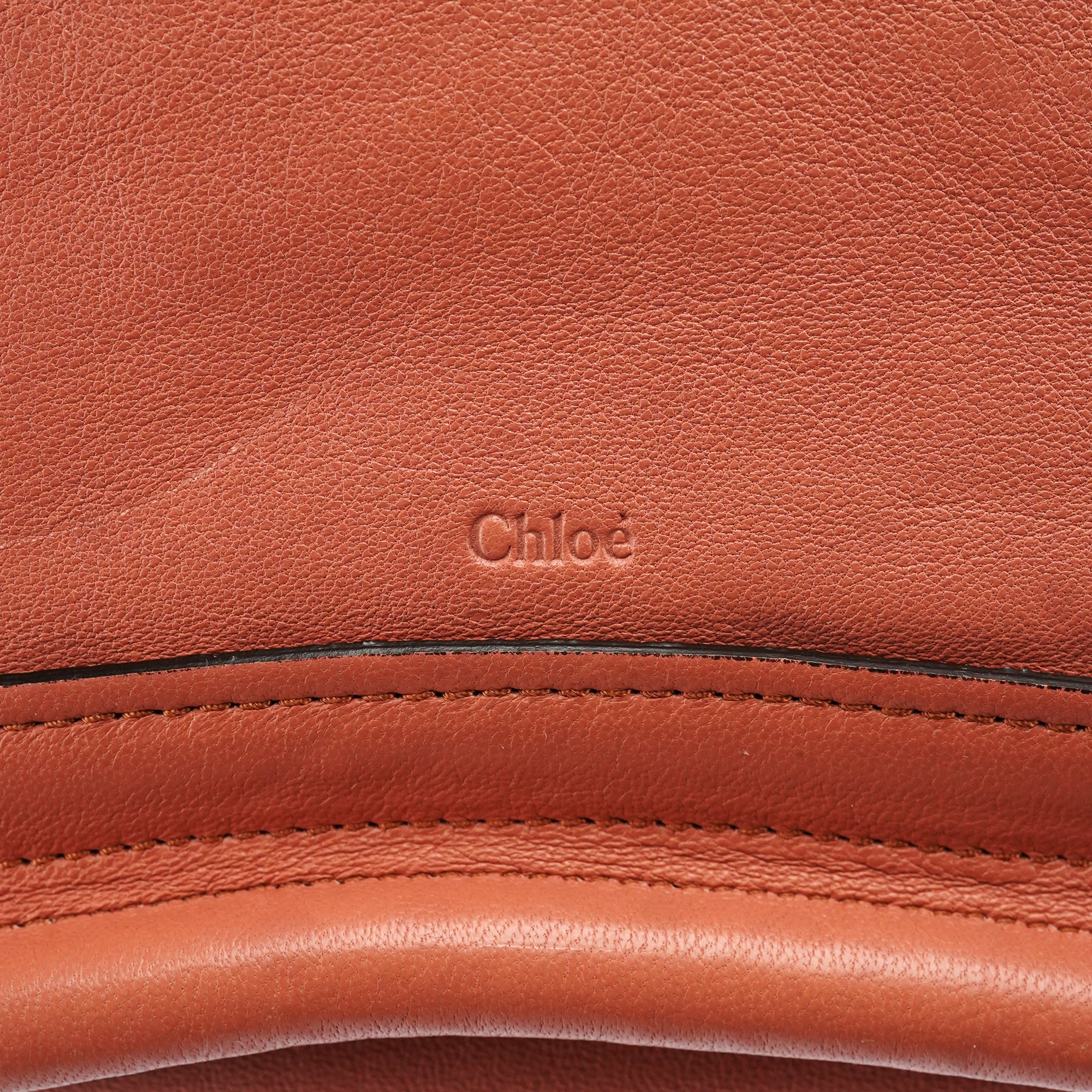 Chloé Borsa Paraty in pelle rosa tenue