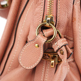 Chloé Soft Pink Leather Paraty 2-Way Shoulder Bag