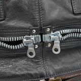 Chloé Spring 2006 Anthracite Leather Zippered Tote