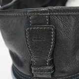 Chloé Spring 2006 Anthracite Leather Zippered Tote