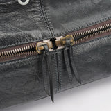 Chloé Spring 2006 Anthracite Leather Zippered Tote