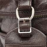 Chloé Spring 2006 Brown Leather Zippered Tote Bag