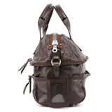 Chloé Spring 2006 Brown Leather Zippered Tote Bag