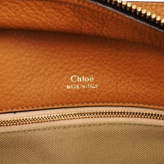 Chloé Tan Leather Dolly Tote Bag