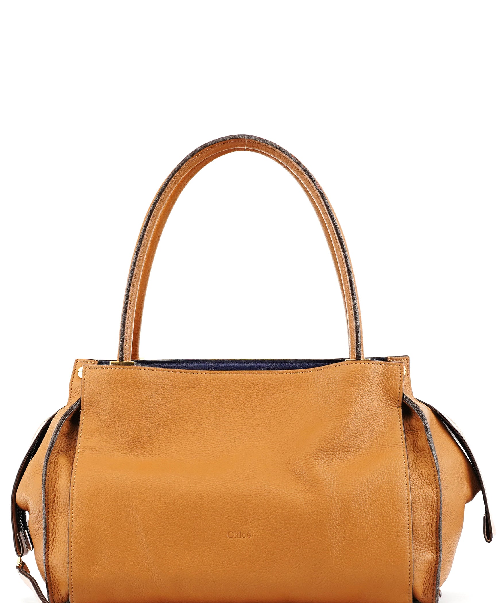 Chloé Tan Leather Dolly Tote Bag