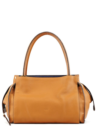 Chloé Tan Leather Dolly Tote Bag
