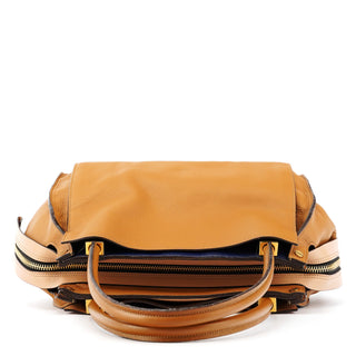 Chloé Tan Leather Dolly Tote Bag