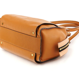 Chloé Tan Leather Dolly Tote Bag