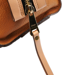 Chloé Tan Leather Dolly Tote Bag