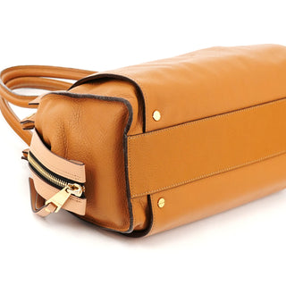 Chloé Tan Leather Dolly Tote Bag