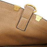 Chloé Tan Leather Marcie Shoulder Bag