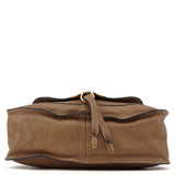 Chloé Tan Leather Marcie Shoulder Bag